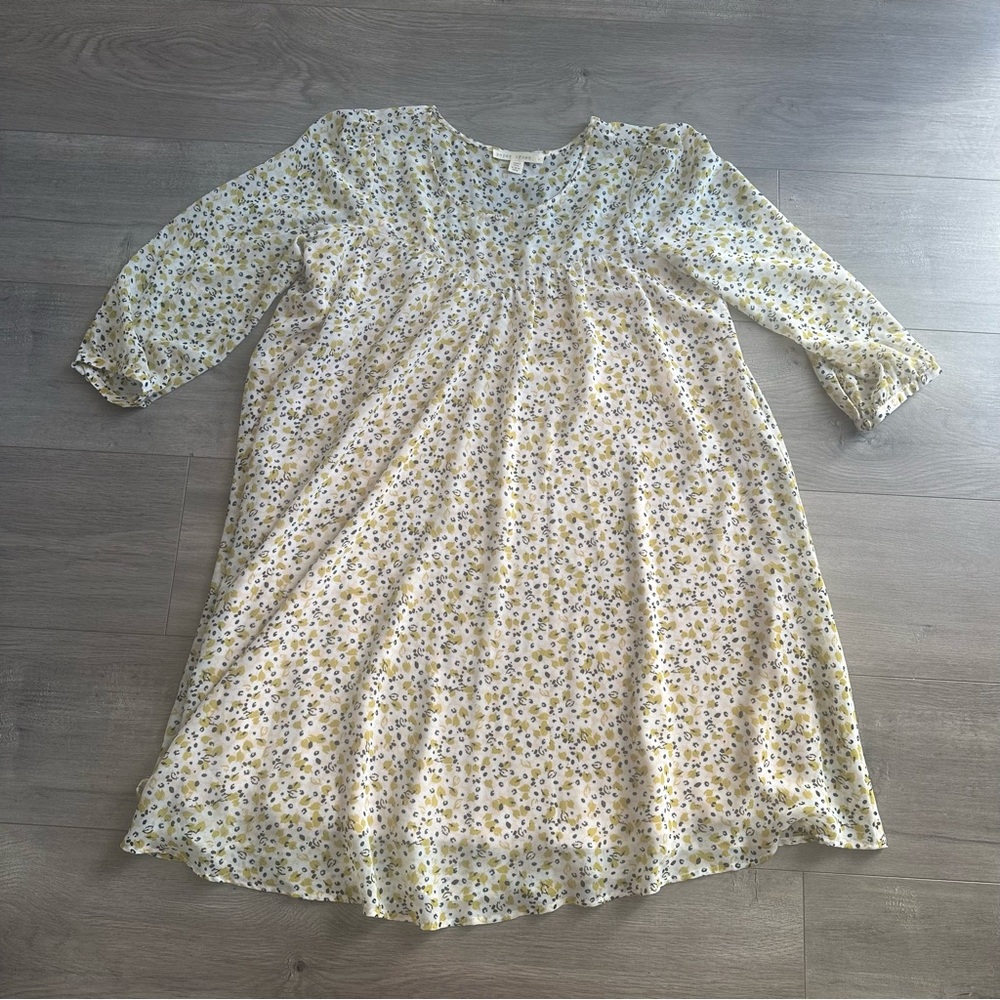 EUC Paper Crown/Anthropologie printed dress - size small